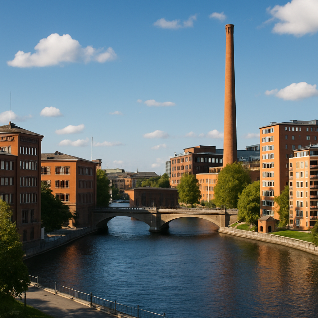 Tampere city view